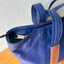 Close shot of zipper of the sustainable tote bag.