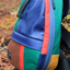 Side part of a upcycled Wearsos crossbody bag, made from pineapple fiber.