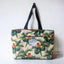 Teresa's White Reversible Cloud Checker Tote
